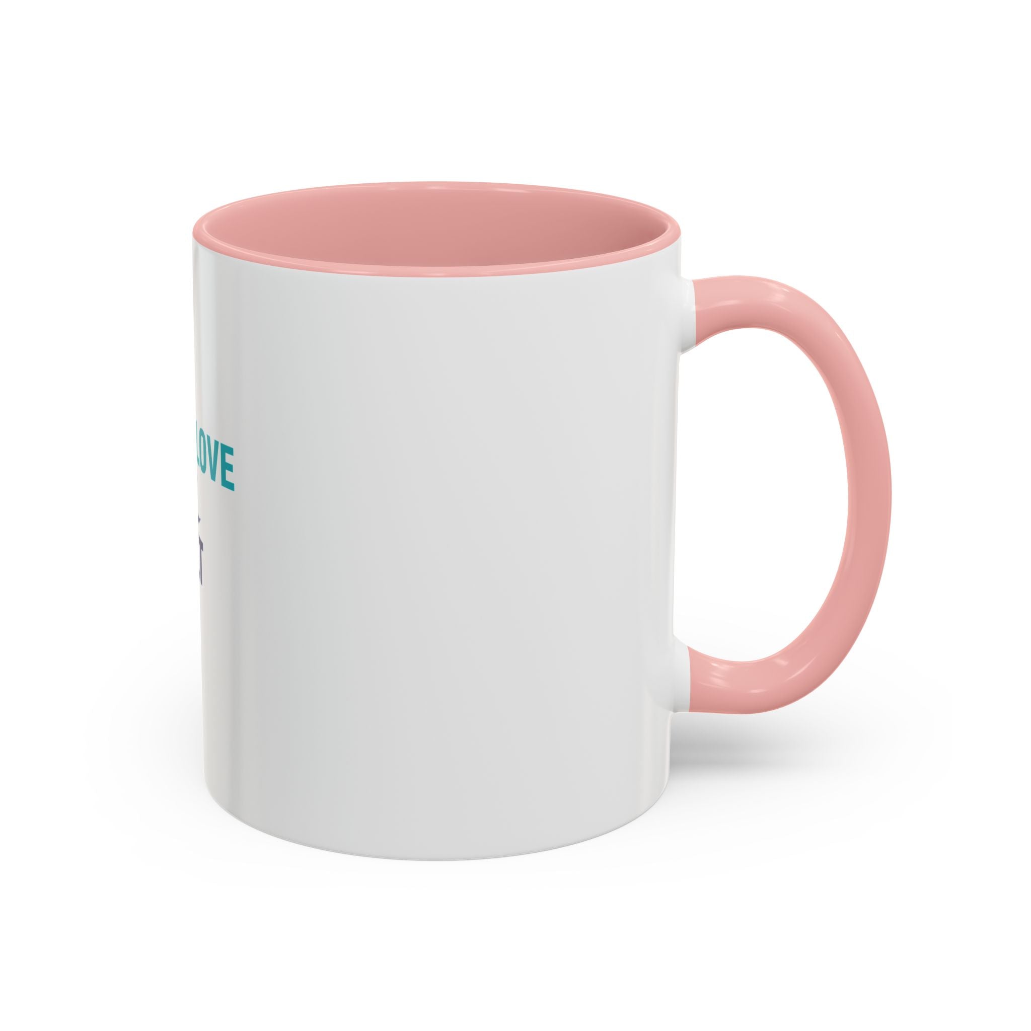 Peace • Love • Salt Accent Coffee Mug — Beach Wave Ceramic Cup (11/15 oz)