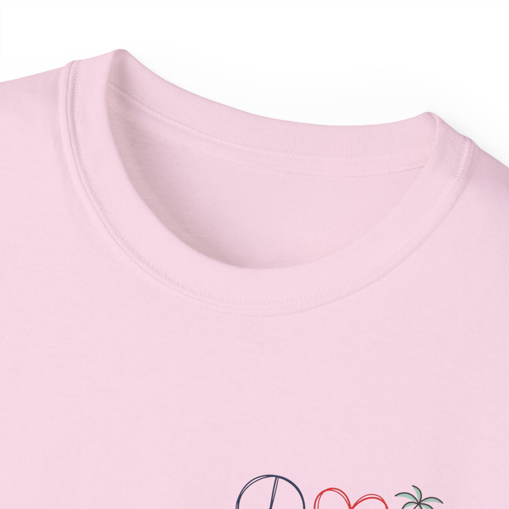 Beach Vibes T-Shirt — “Eat, Beach, Sleep, Repeat” Graphic Tee Salty Girl Collection