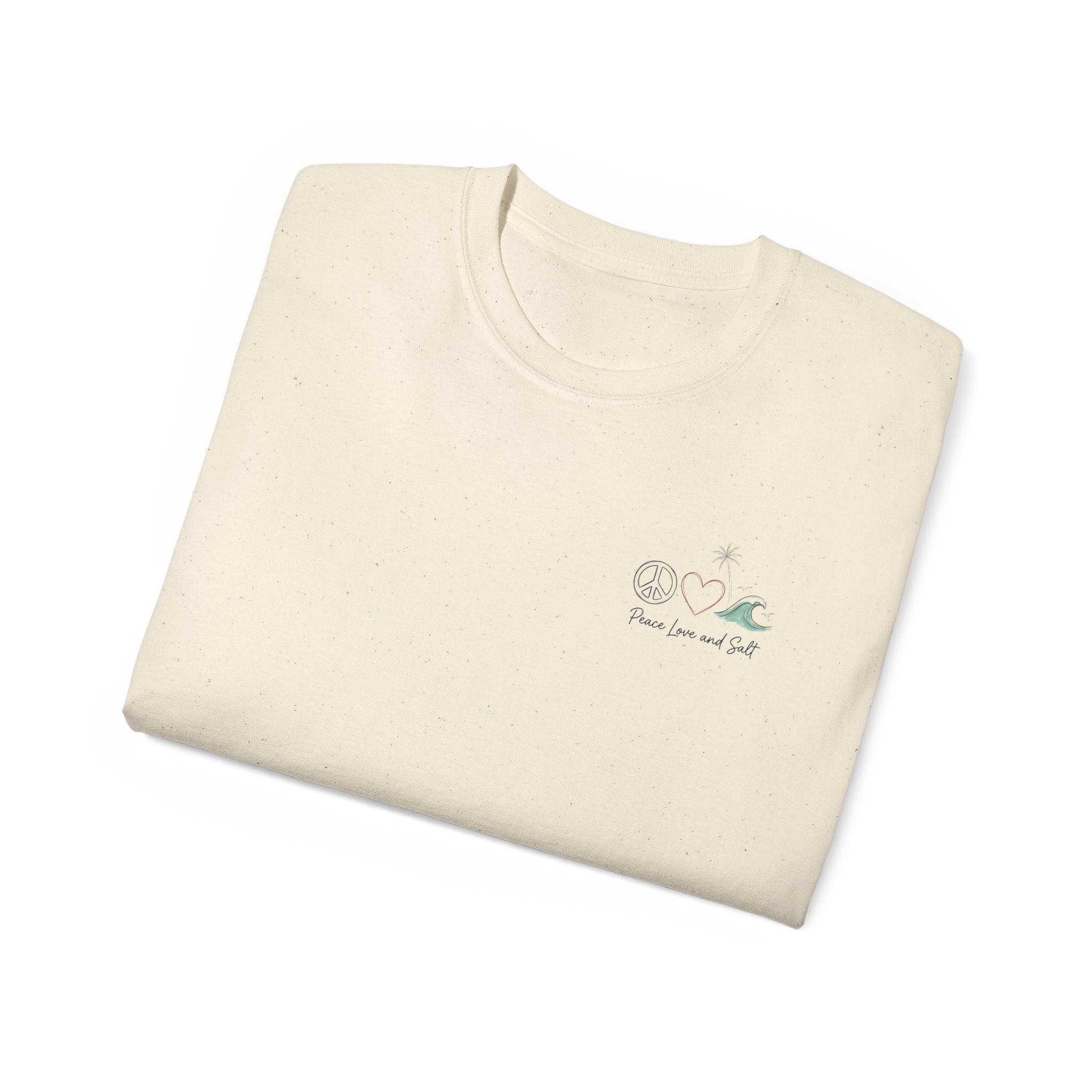 Salt Water Frontier Tee — Ocean Outpost Coastal Graphic T-Shirt Coastal Cowgirl