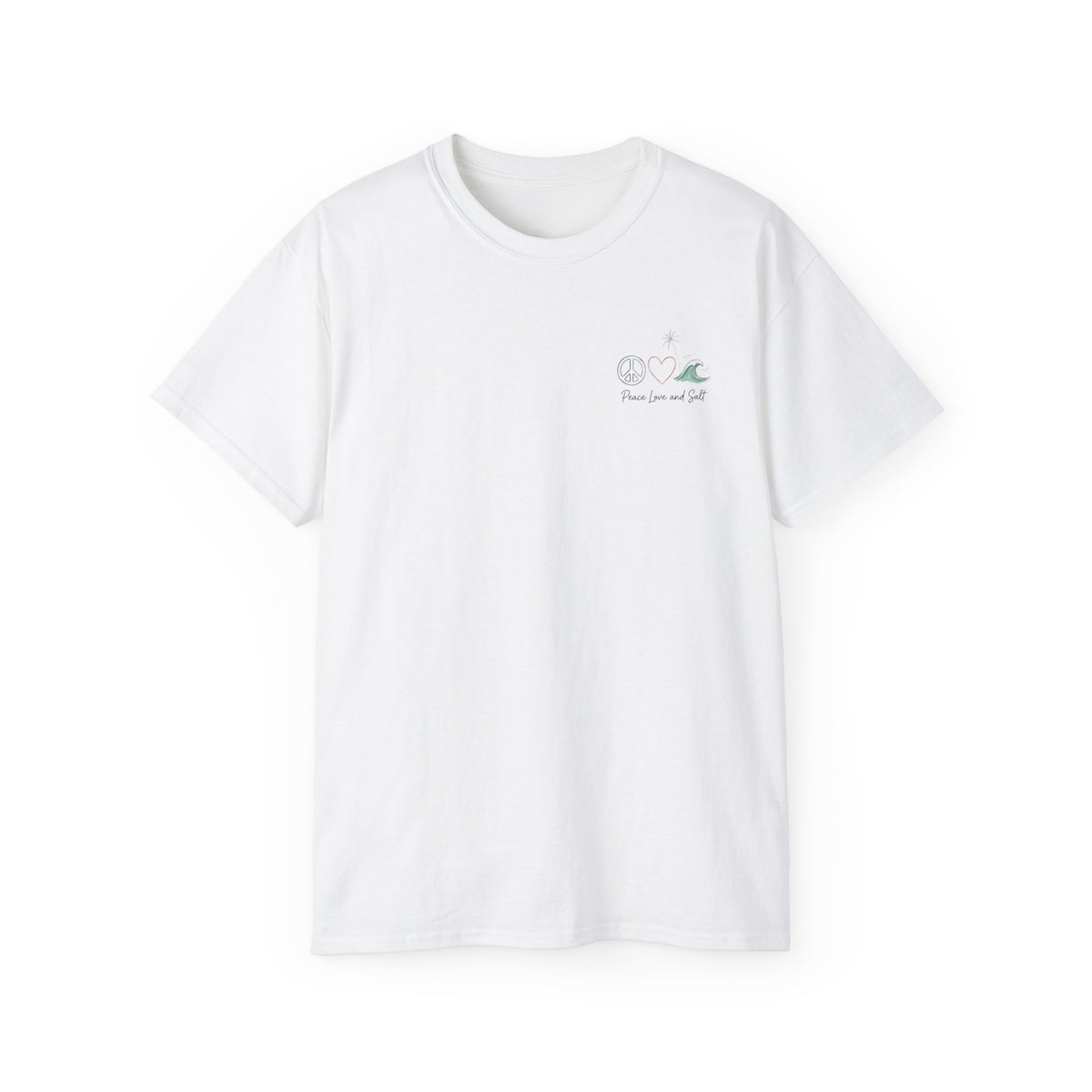 Salt Water Frontier Tee — Ocean Outpost Coastal Graphic T-Shirt Coastal Cowgirl