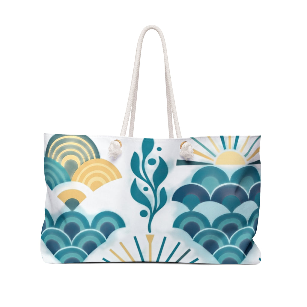 Coastal Getaway Weekender Bag — Peace Love Salt Travel Tote