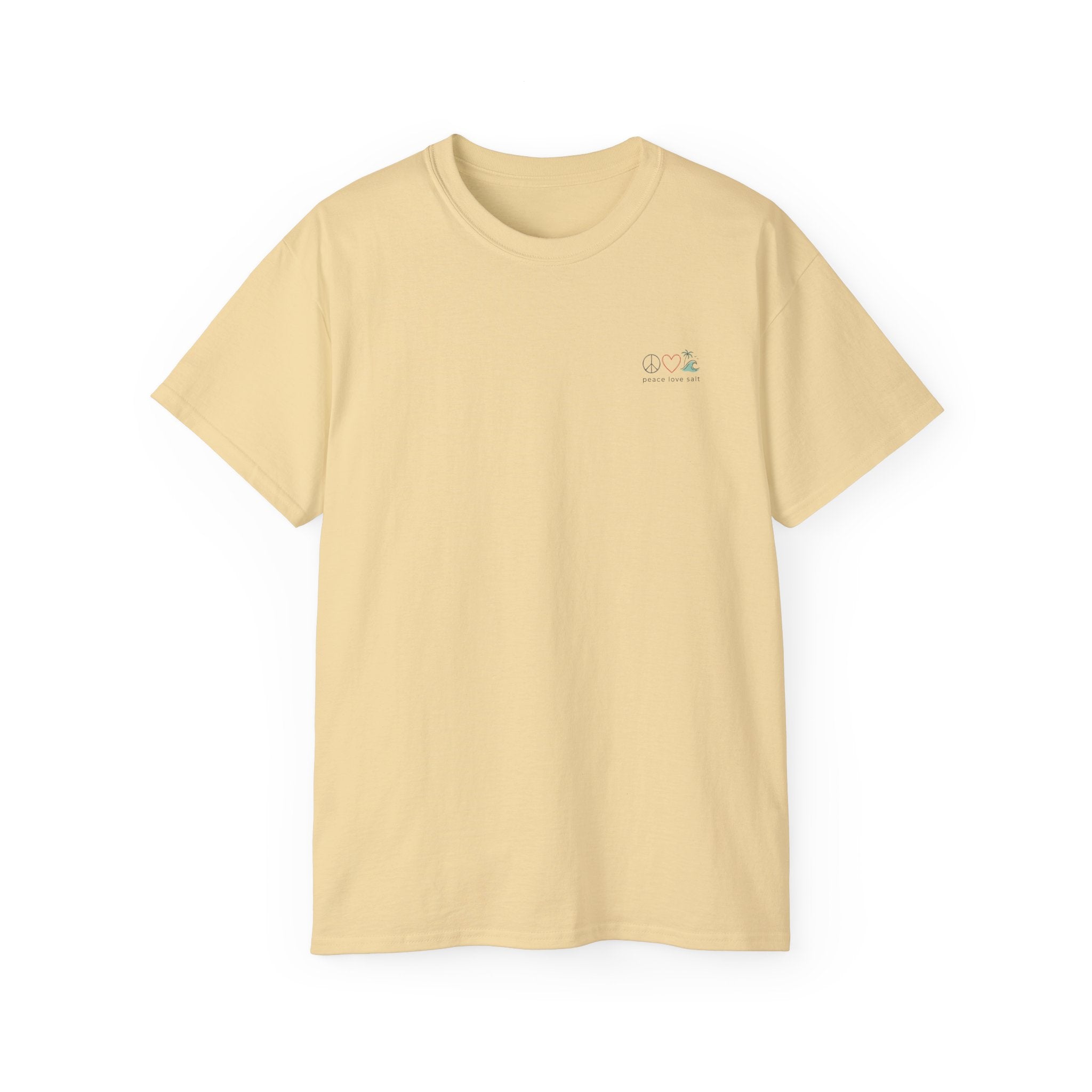 Salty Air Wave Tee — Beach Surf Graphic T-Shirt PLS Collection