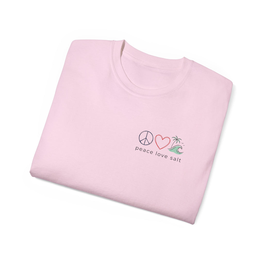 Beach Vibes T-Shirt — “Eat, Beach, Sleep, Repeat” Graphic Tee Salty Girl Collection