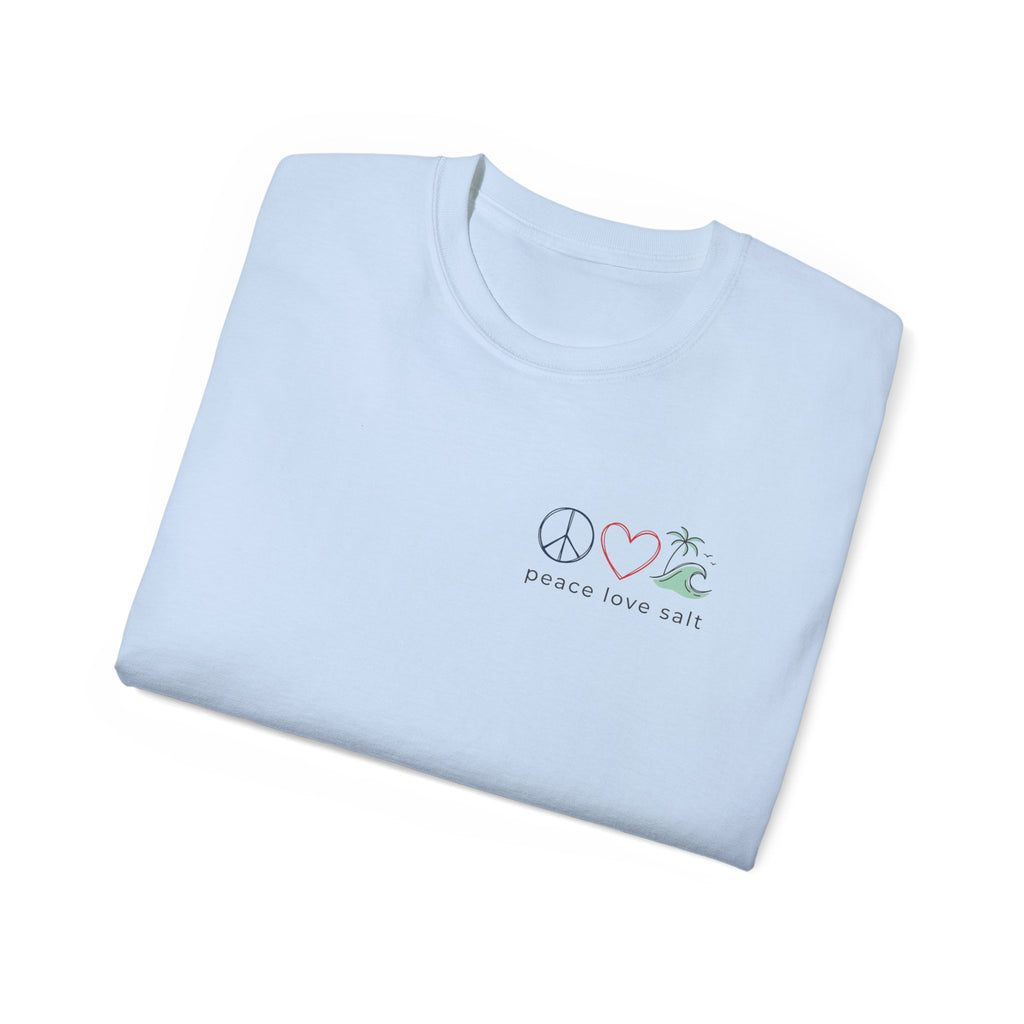 Beach Vibes T-Shirt — “Eat, Beach, Sleep, Repeat” Graphic Tee Salty Girl Collection