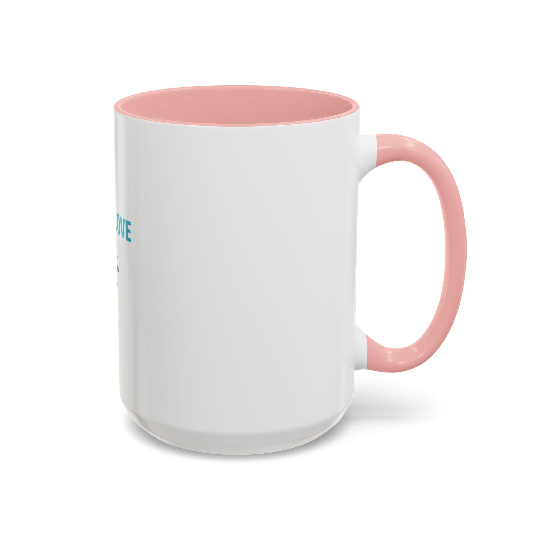Peace • Love • Salt Accent Coffee Mug — Beach Wave Ceramic Cup (11/15 oz)