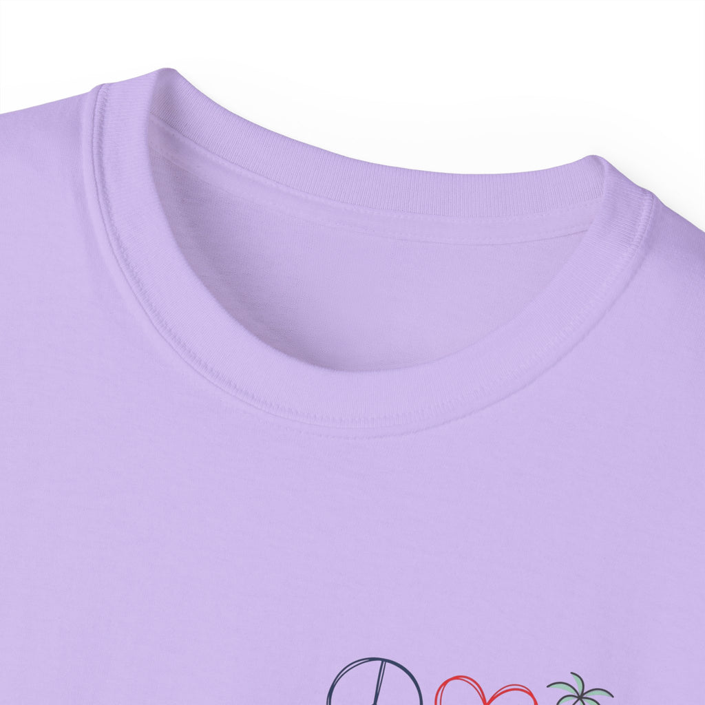 Beach Vibes T-Shirt — “Eat, Beach, Sleep, Repeat” Graphic Tee Salty Girl Collection