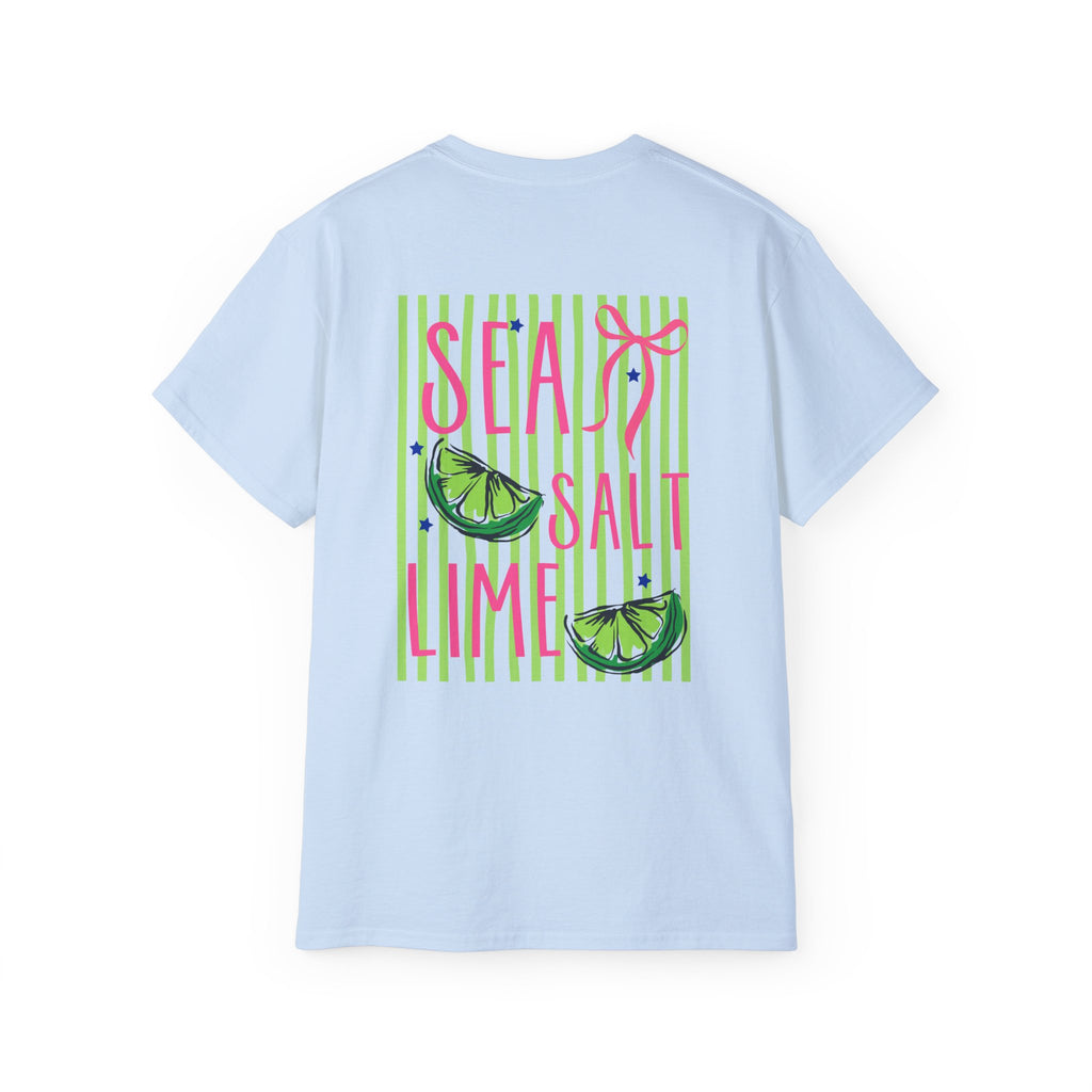 Sea Salt & Lime T-Shirt — Tropical Cocktail Graphic Tee-Sunshine Collection