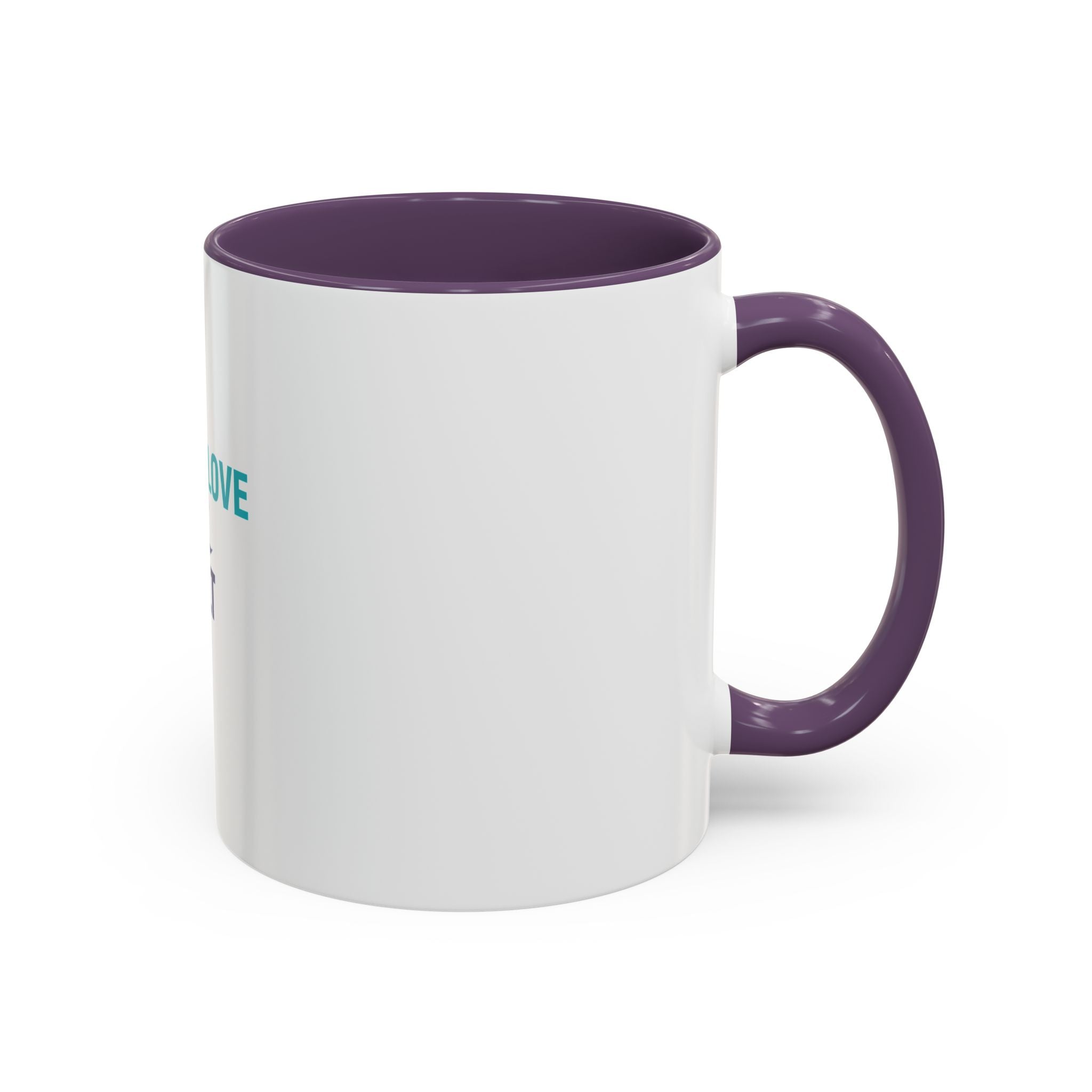 Peace • Love • Salt Accent Coffee Mug — Beach Wave Ceramic Cup (11/15 oz)