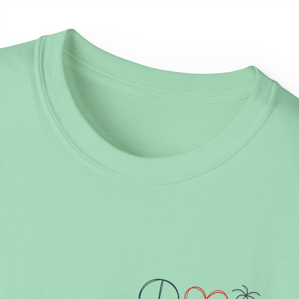 Beach Vibes T-Shirt — “Eat, Beach, Sleep, Repeat” Graphic Tee Salty Girl Collection