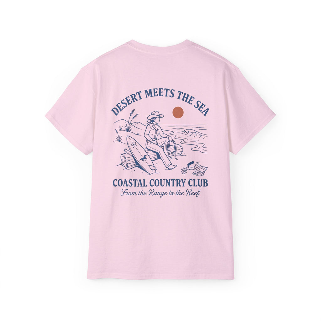 Desert Meets the Sea T-Shirt — Coastal Country Club Graphic Tee Coastal Cowgirl Collection