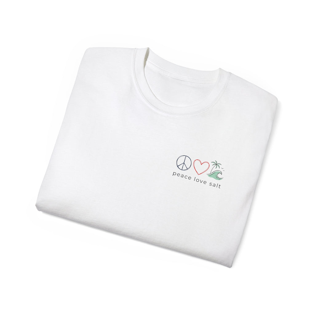 Beach Vibes Tee — "Meet Me at the Beach" Cotton T‑Shirt Salty Girl Collection