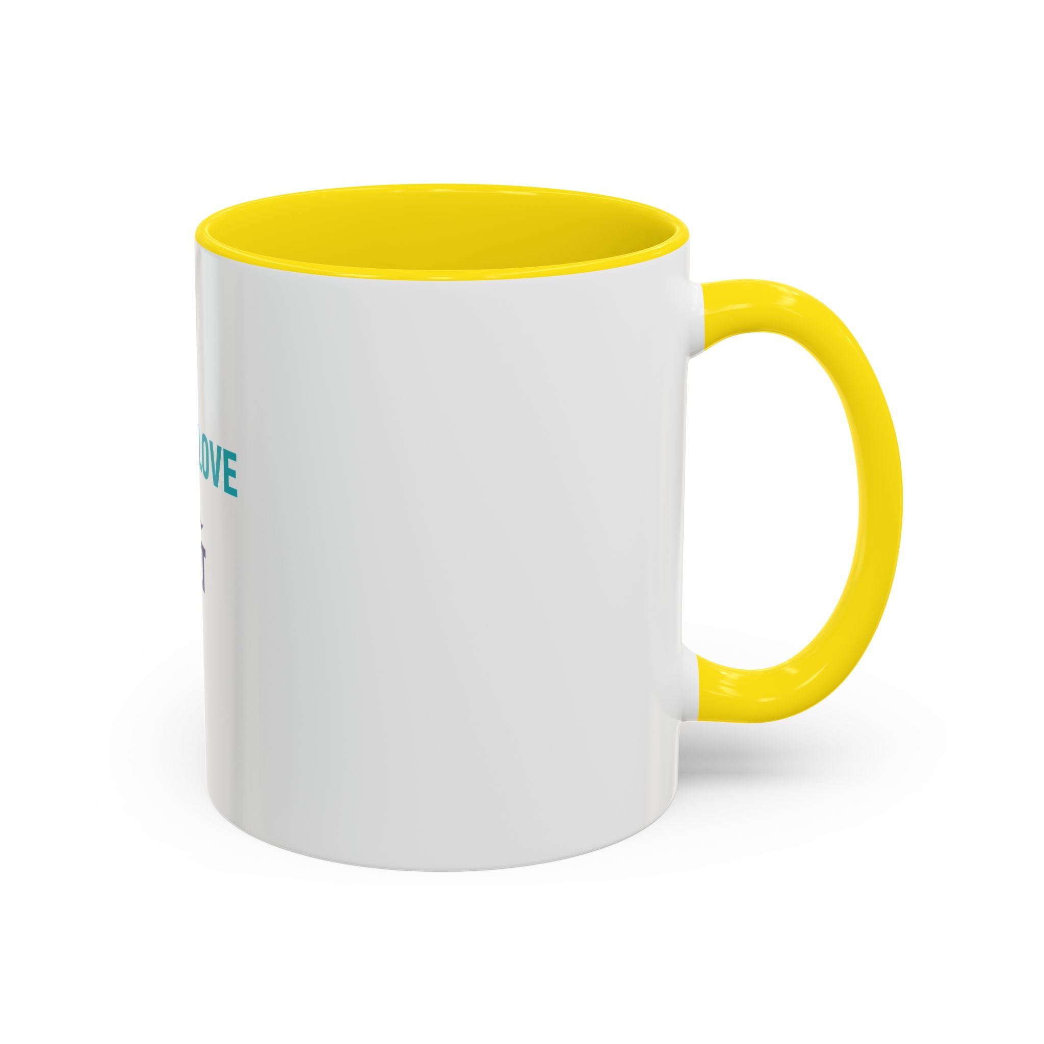 Peace • Love • Salt Accent Coffee Mug — Beach Wave Ceramic Cup (11/15 oz)