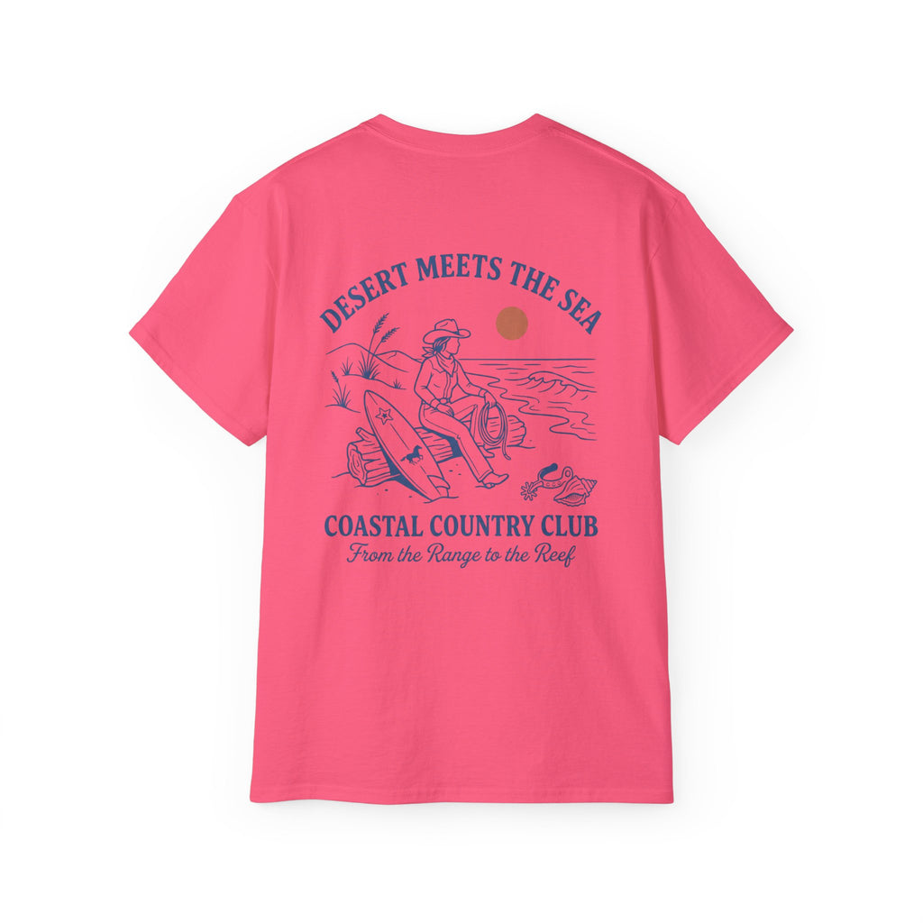 Desert Meets the Sea T-Shirt — Coastal Country Club Graphic Tee Coastal Cowgirl Collection