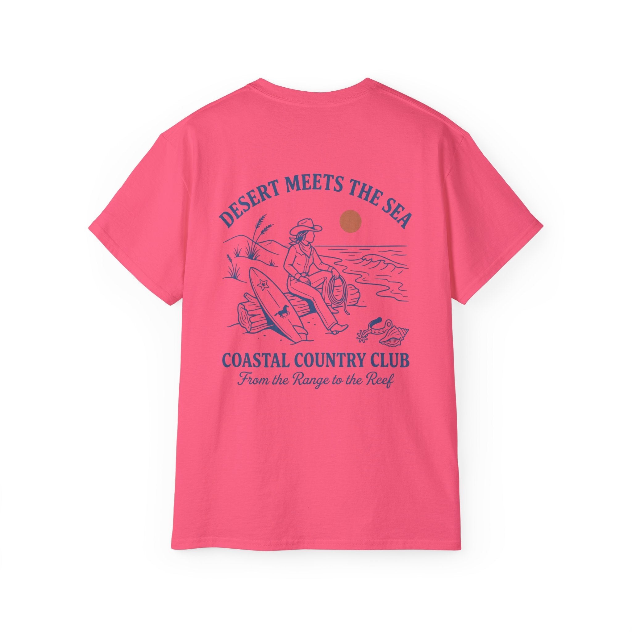 Desert Meets the Sea T-Shirt — Coastal Country Club Graphic Tee Coastal Cowgirl Collection