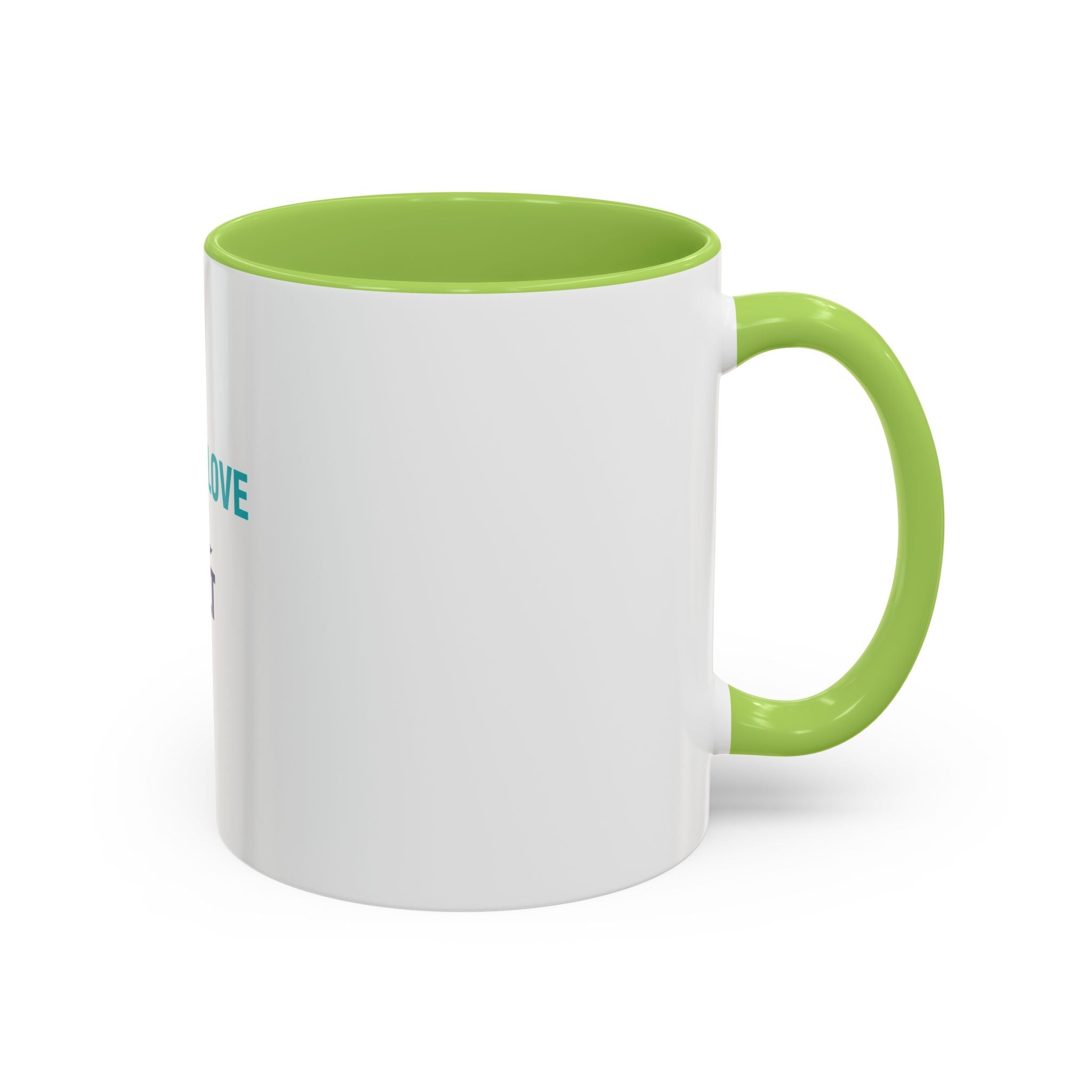 Peace • Love • Salt Accent Coffee Mug — Beach Wave Ceramic Cup (11/15 oz)