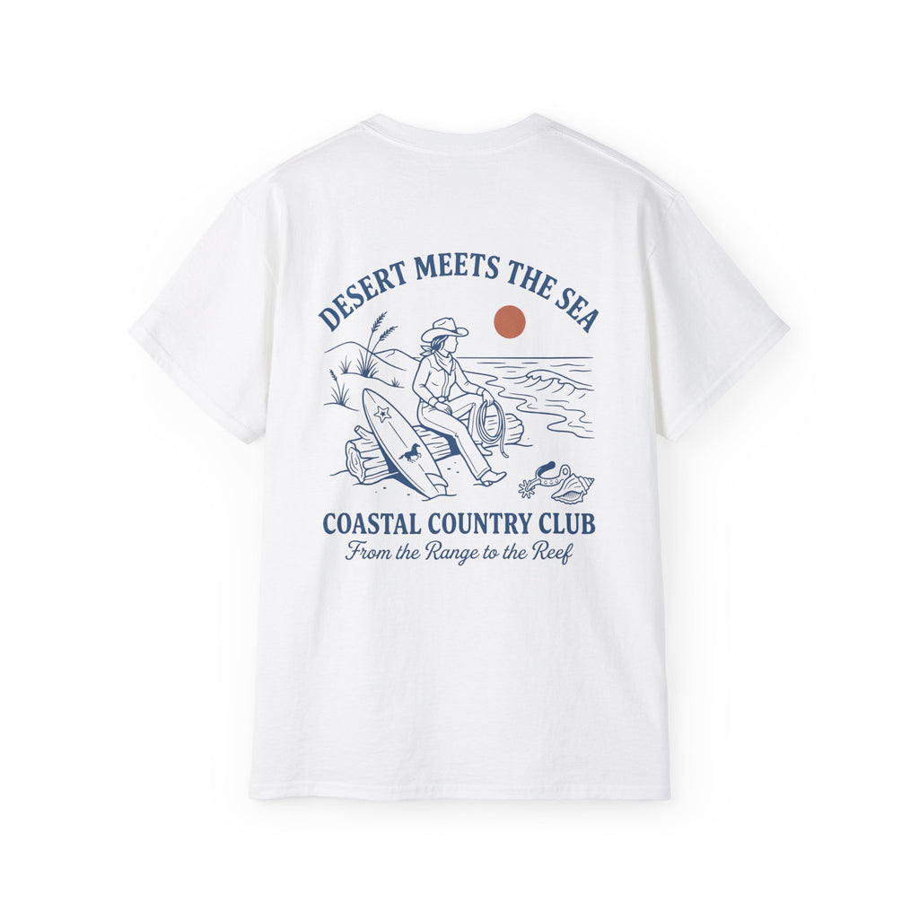 Desert Meets the Sea T-Shirt — Coastal Country Club Graphic Tee Coastal Cowgirl Collection