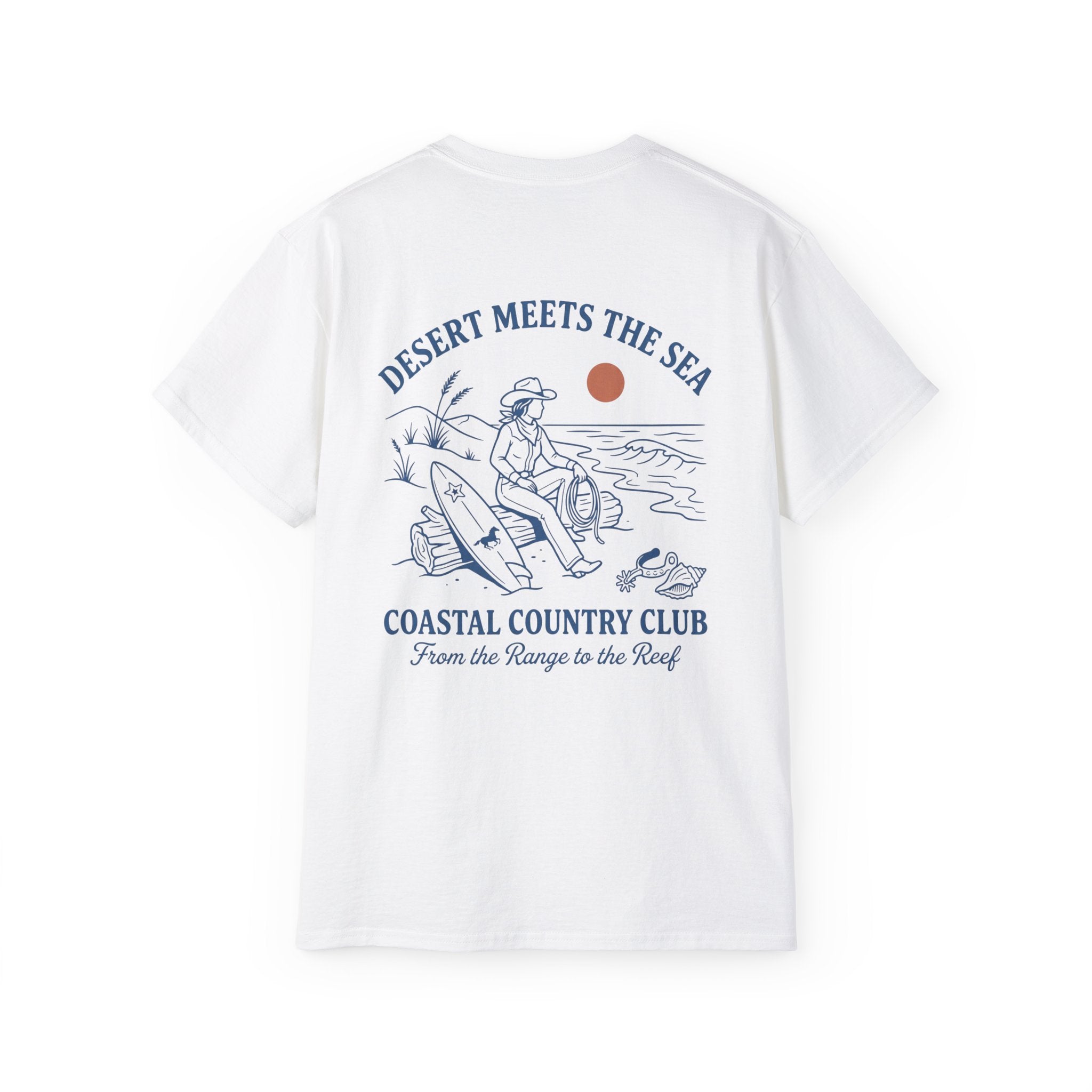 Desert Meets the Sea T-Shirt — Coastal Country Club Graphic Tee Coastal Cowgirl Collection
