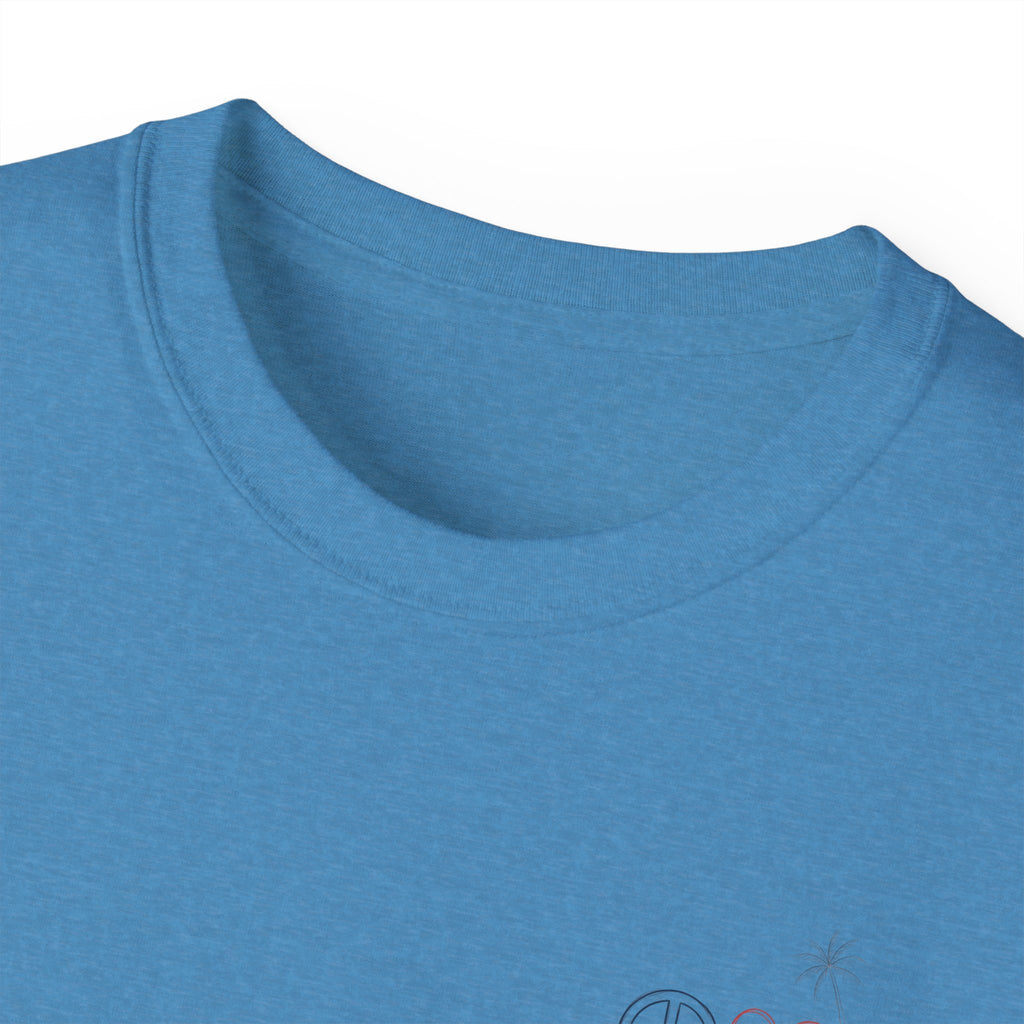 Salt Water Frontier Tee — Ocean Outpost Coastal Graphic T-Shirt Coastal Cowgirl