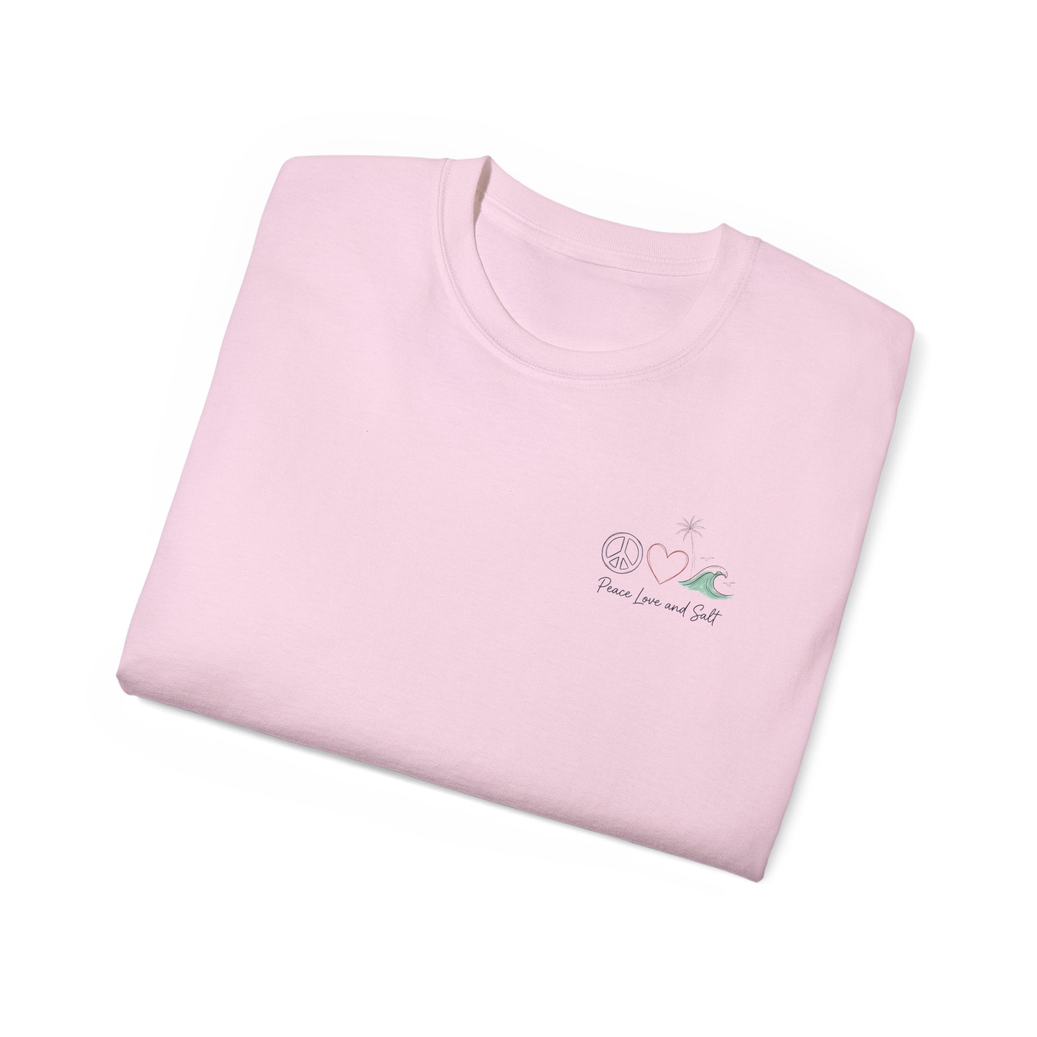 Salt Water Frontier Tee — Ocean Outpost Coastal Graphic T-Shirt Coastal Cowgirl