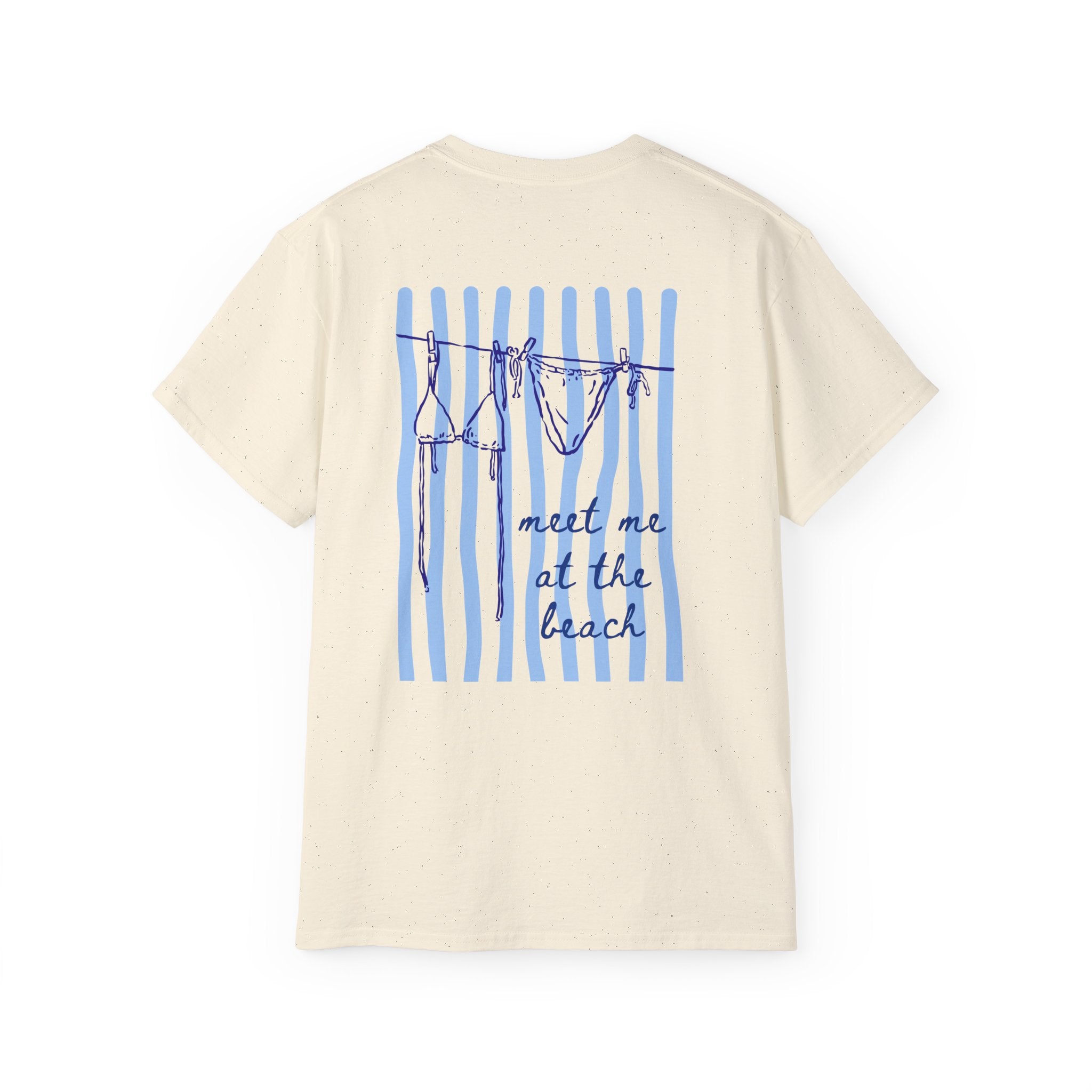 Beach Vibes Tee — "Meet Me at the Beach" Cotton T‑Shirt Salty Girl Collection