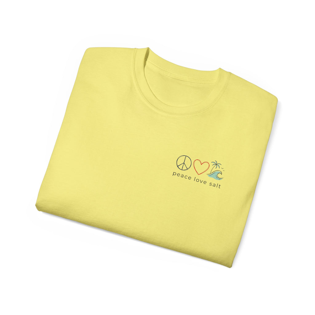 Beach Vibes Tee — "Meet Me at the Beach" Cotton T‑Shirt Salty Girl Collection