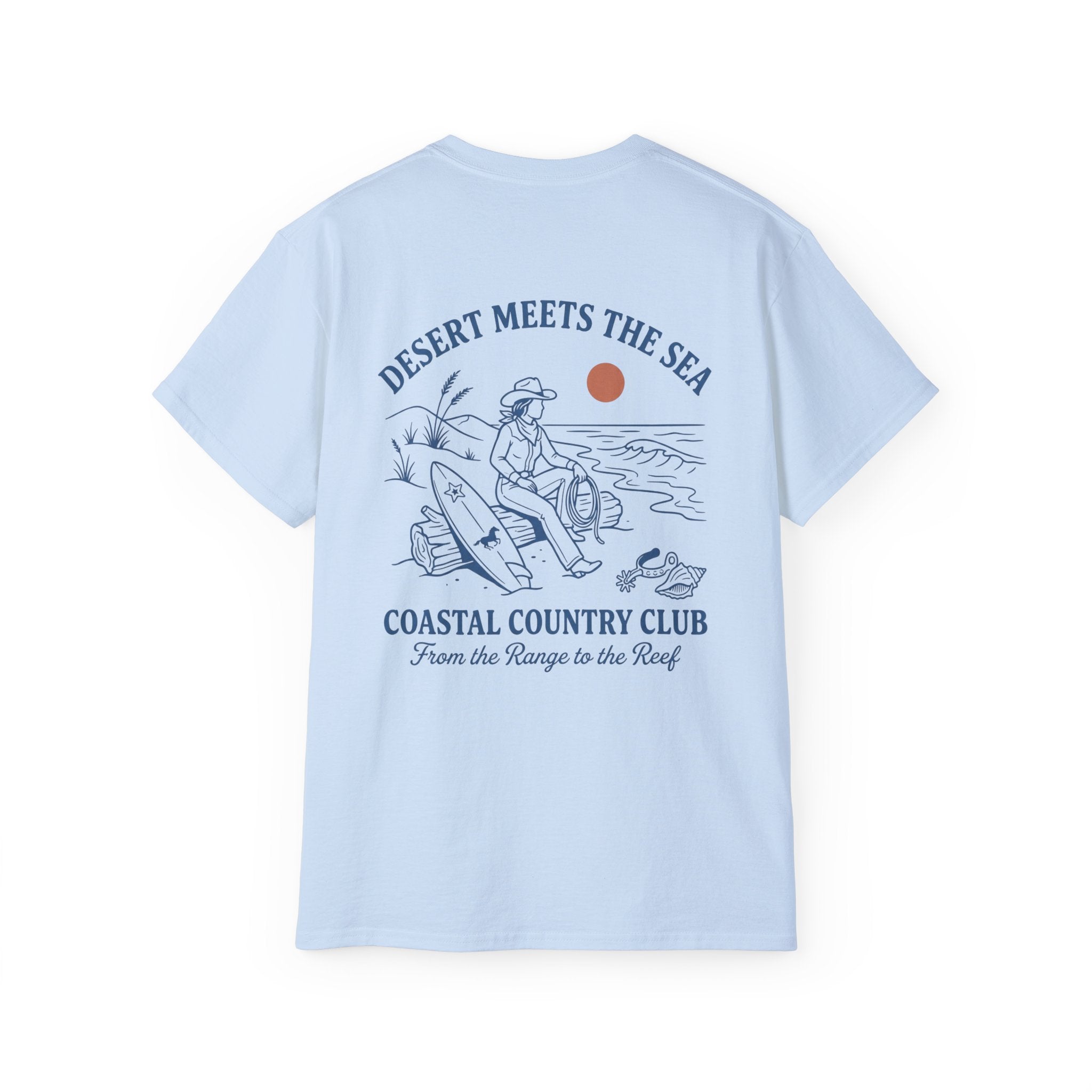 Desert Meets the Sea T-Shirt — Coastal Country Club Graphic Tee Coastal Cowgirl Collection