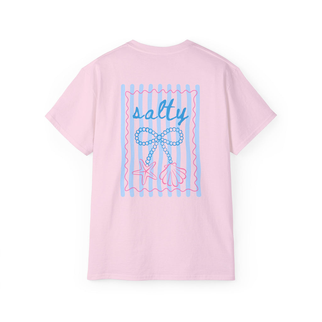 Salty Vibes Nautical Tee — Beach Rope & Starfish Graphic T-Shirt  Salty Girl Collection