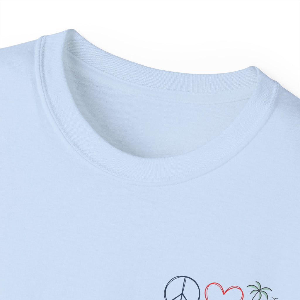 Beach Vibes Tee — "Meet Me at the Beach" Cotton T‑Shirt Salty Girl Collection