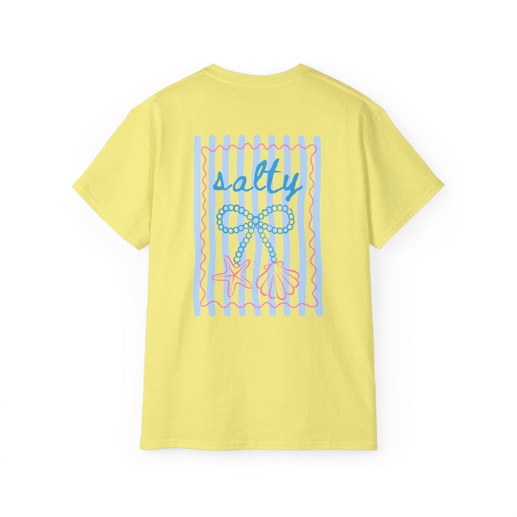 Salty Vibes Nautical Tee — Beach Rope & Starfish Graphic T-Shirt  Salty Girl Collection