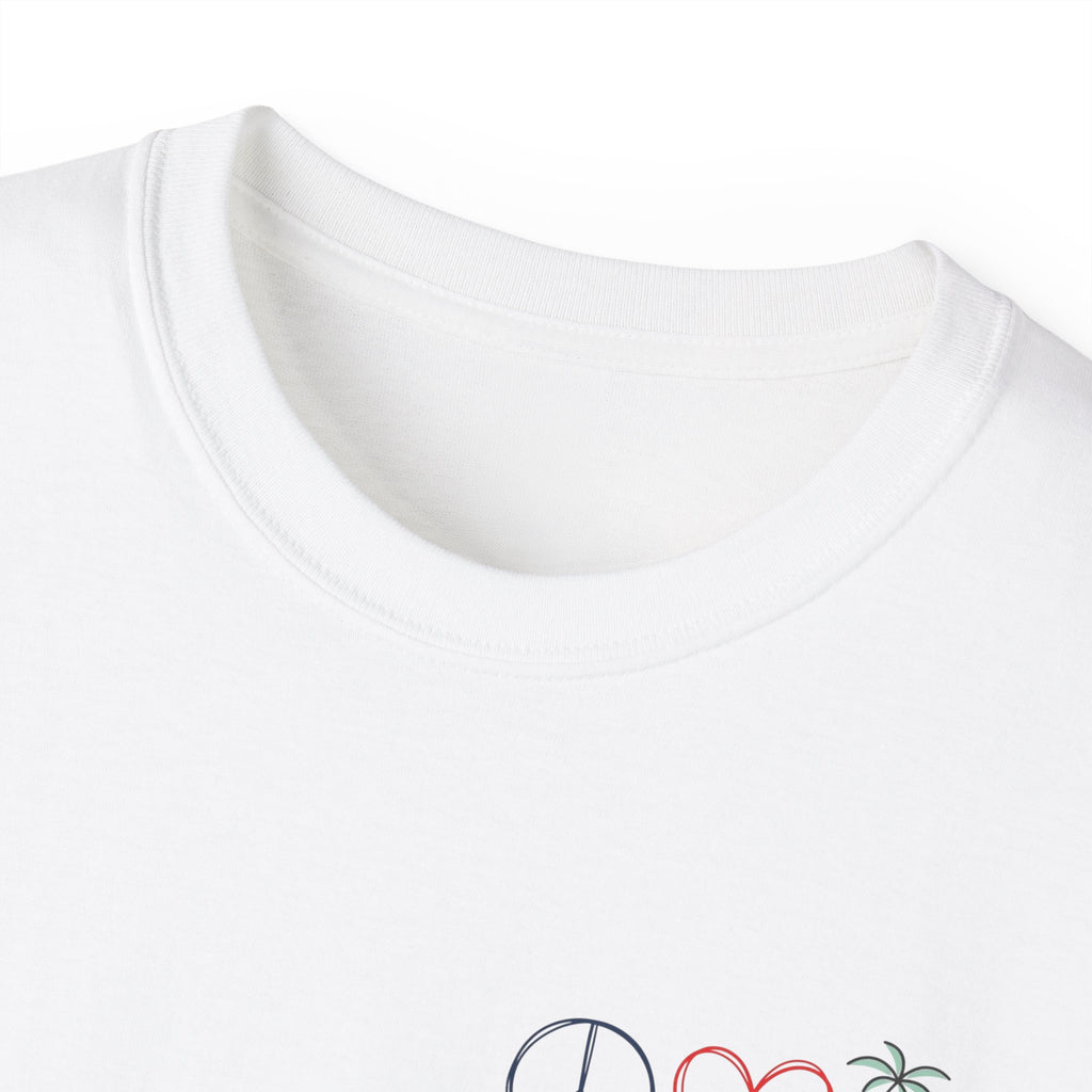 Beach Vibes T-Shirt — “Eat, Beach, Sleep, Repeat” Graphic Tee Salty Girl Collection
