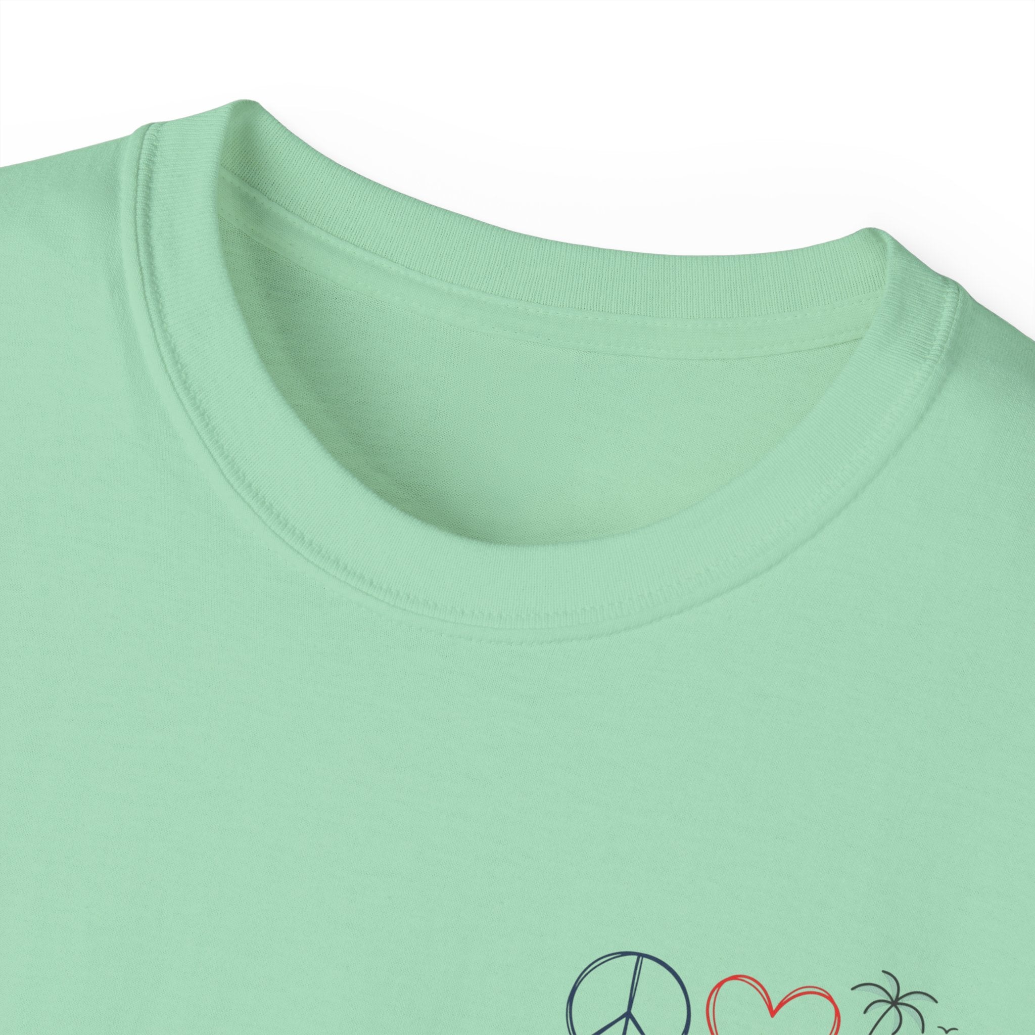 Beach Vibes Tee — "Meet Me at the Beach" Cotton T‑Shirt Salty Girl Collection