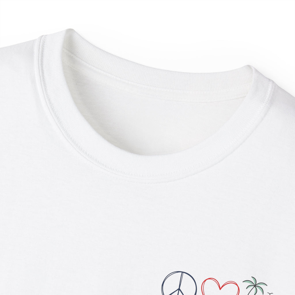 Beach Vibes Tee — "Meet Me at the Beach" Cotton T‑Shirt Salty Girl Collection