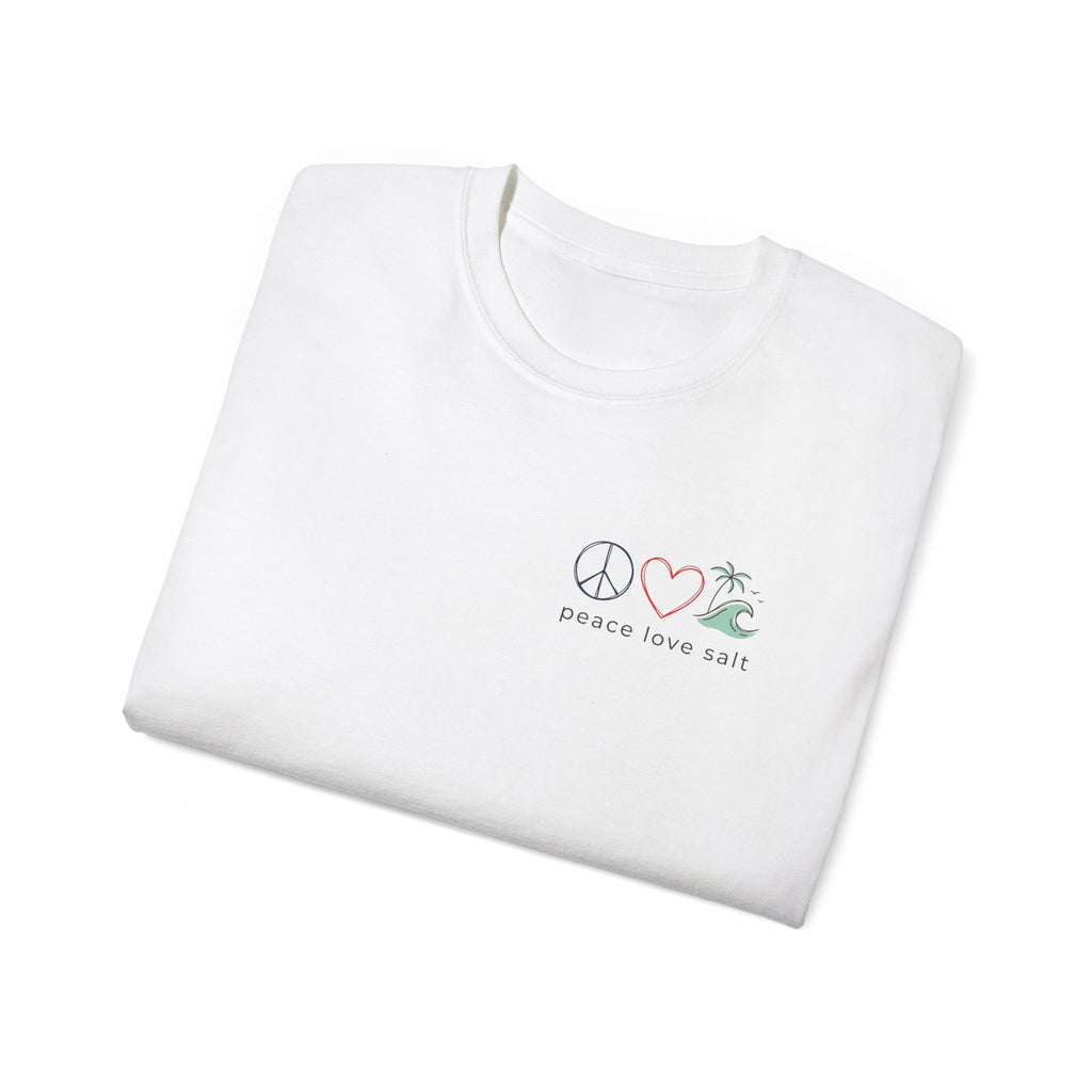Beach Vibes T-Shirt — “Eat, Beach, Sleep, Repeat” Graphic Tee Salty Girl Collection