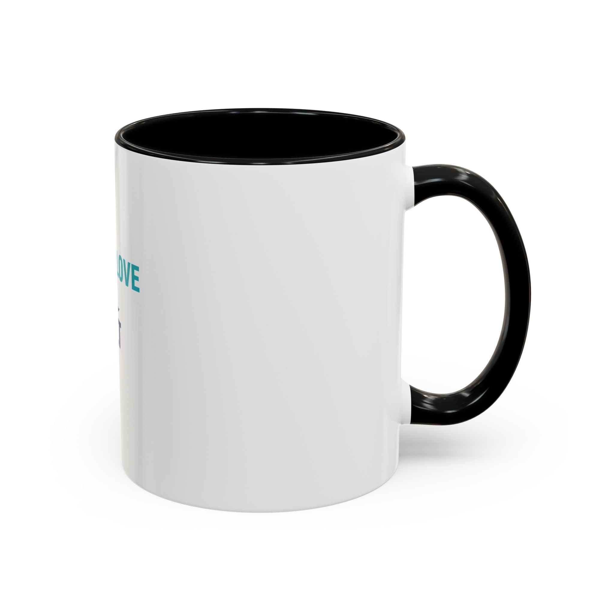 Peace • Love • Salt Accent Coffee Mug — Beach Wave Ceramic Cup (11/15 oz)