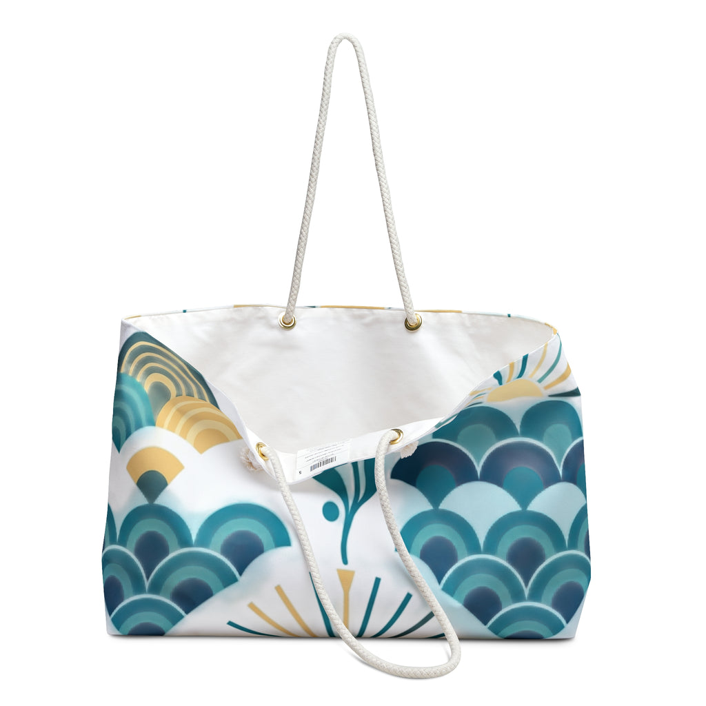 Coastal Getaway Weekender Bag — Peace Love Salt Travel Tote