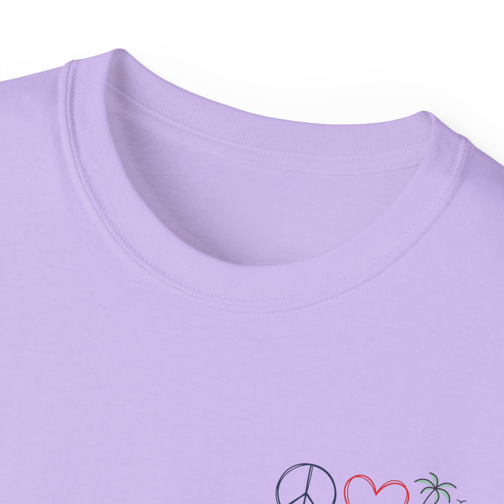 Beach Vibes Tee — "Meet Me at the Beach" Cotton T‑Shirt Salty Girl Collection