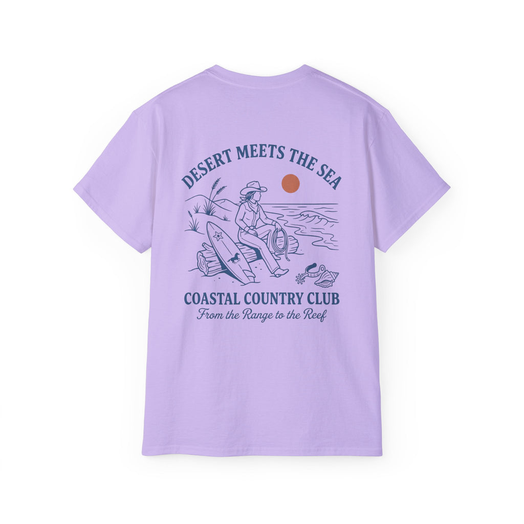 Desert Meets the Sea T-Shirt — Coastal Country Club Graphic Tee Coastal Cowgirl Collection
