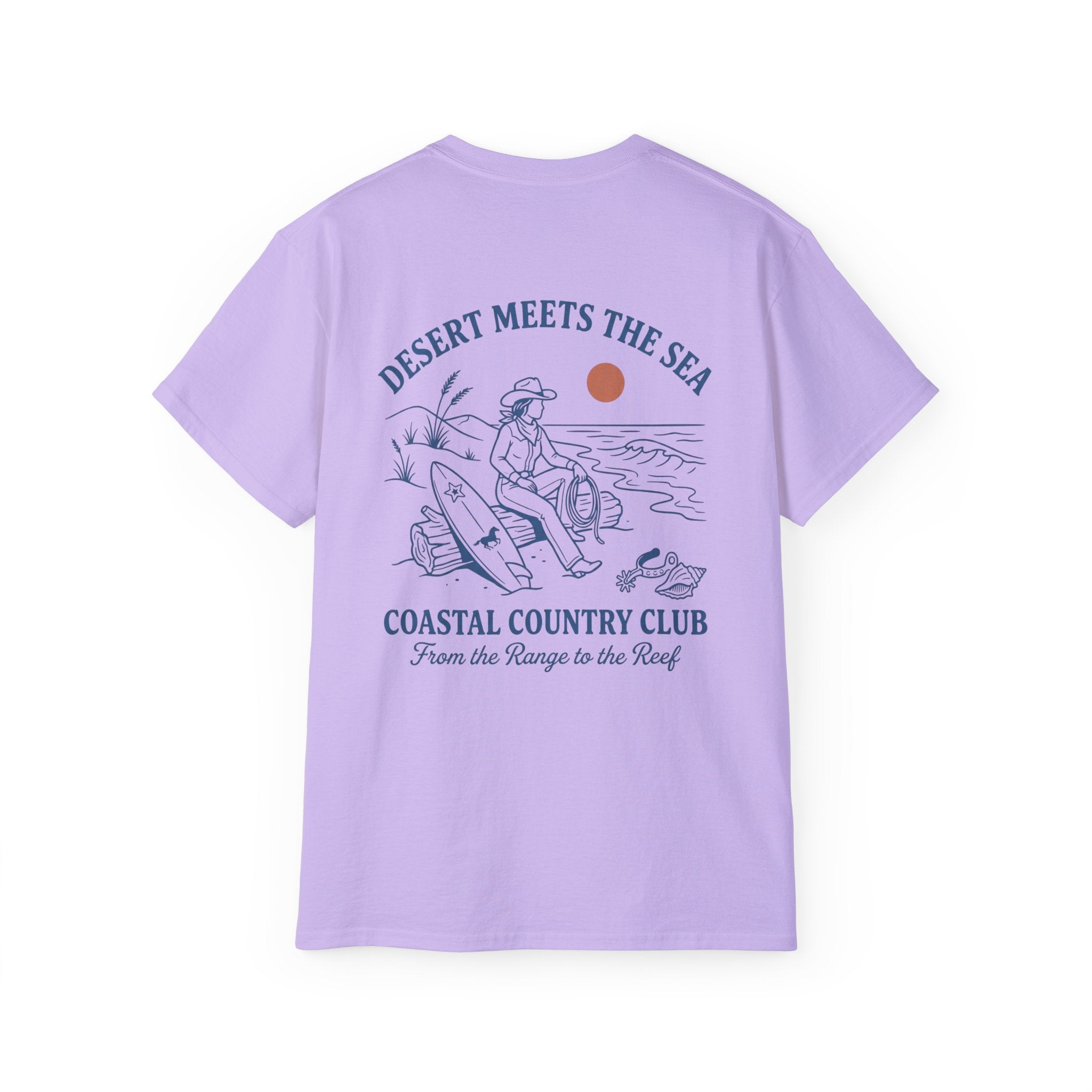 Desert Meets the Sea T-Shirt — Coastal Country Club Graphic Tee Coastal Cowgirl Collection