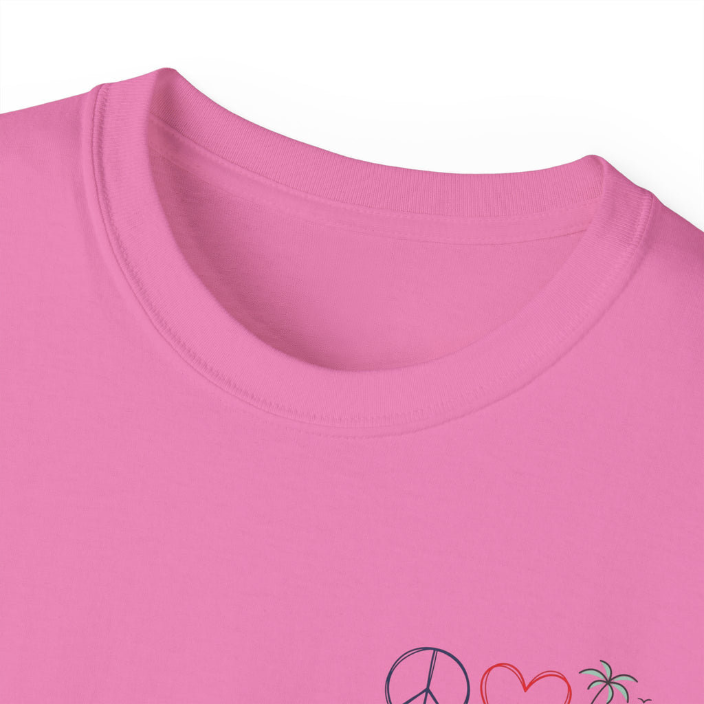Beach Vibes Tee — "Meet Me at the Beach" Cotton T‑Shirt Salty Girl Collection