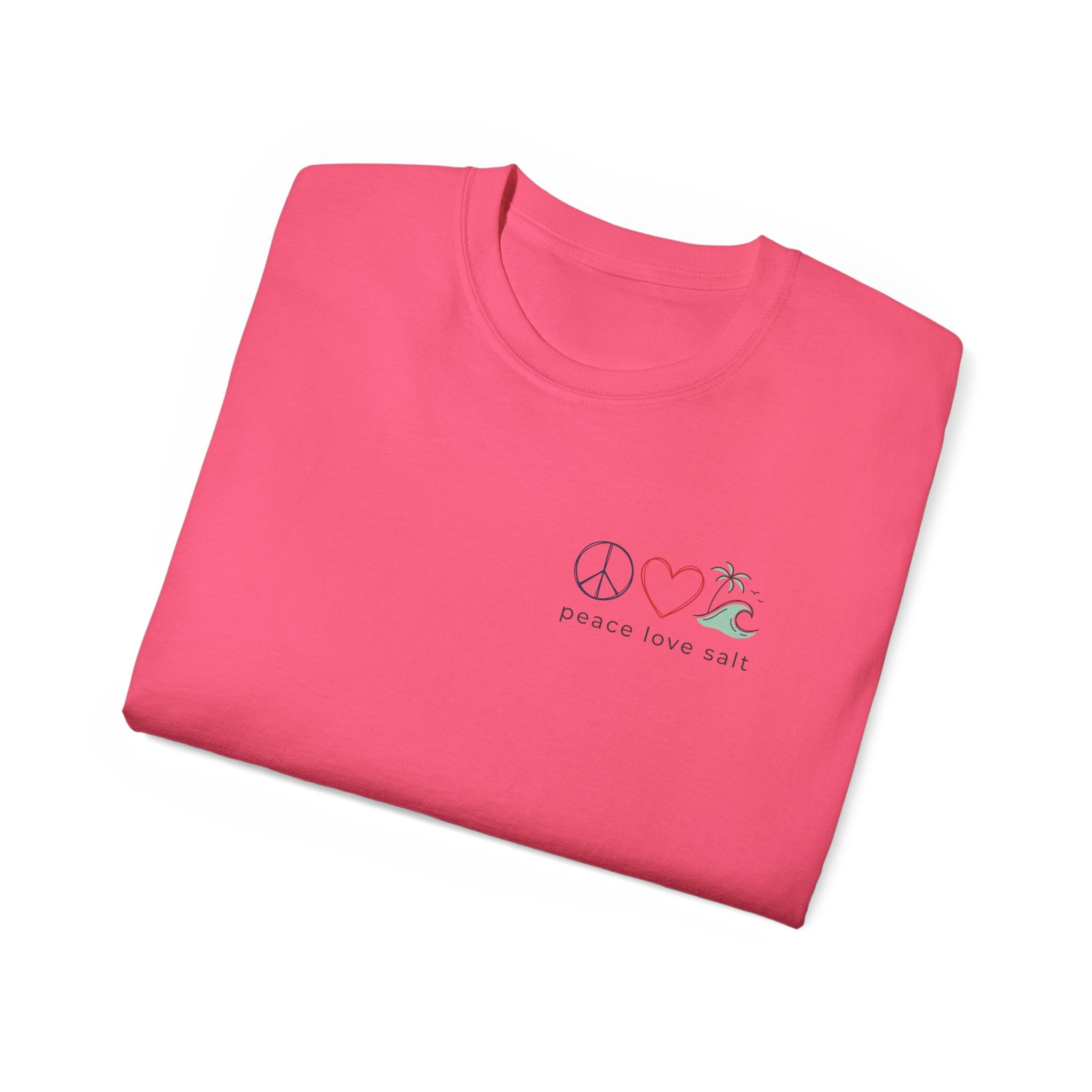 Beach Vibes T-Shirt — “Eat, Beach, Sleep, Repeat” Graphic Tee Salty Girl Collection