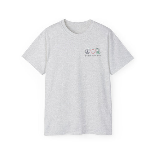 Beach Vibes Tee — "Meet Me at the Beach" Cotton T‑Shirt Salty Girl Collection