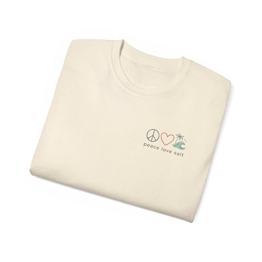 Beach Vibes Tee — "Meet Me at the Beach" Cotton T‑Shirt Salty Girl Collection