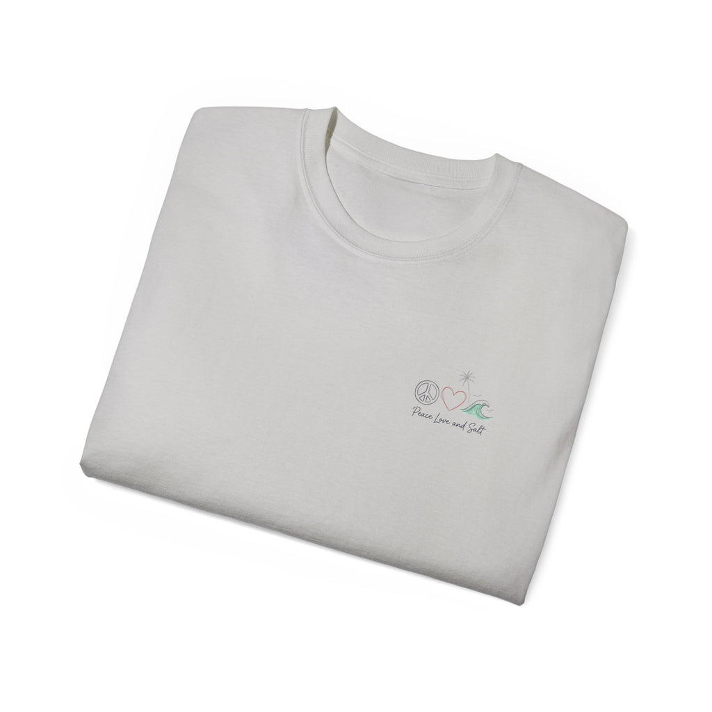 Salty Vibes Nautical Tee — Beach Rope & Starfish Graphic T-Shirt  Salty Girl Collection