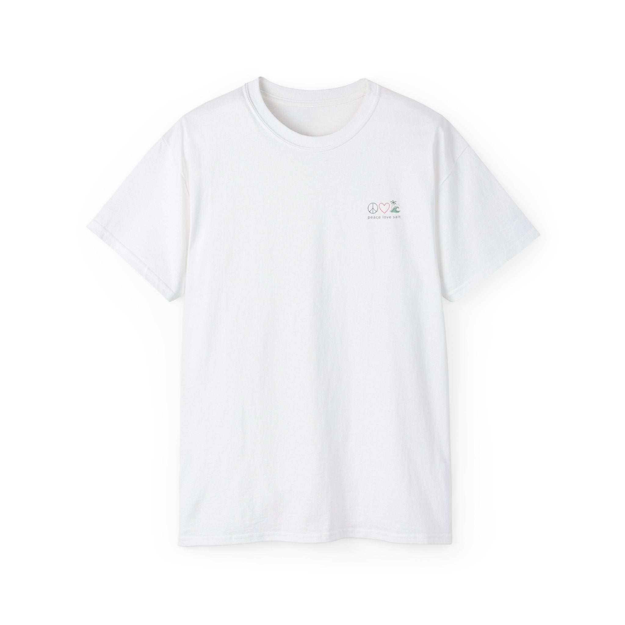 Salty Air Wave Tee — Beach Surf Graphic T-Shirt PLS Collection
