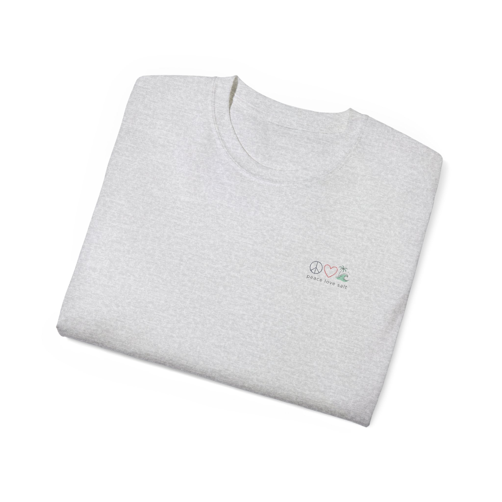 Salty Air Wave Tee — Beach Surf Graphic T-Shirt PLS Collection