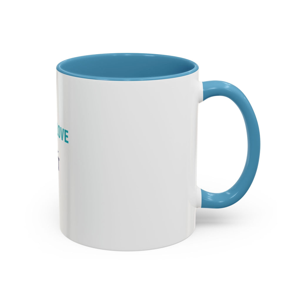 Peace • Love • Salt Accent Coffee Mug — Beach Wave Ceramic Cup (11/15 oz)