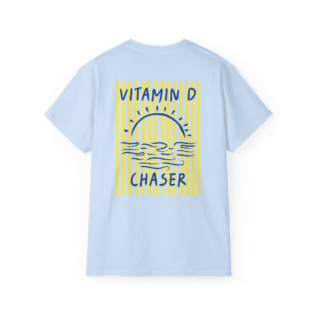 Vitamin D Chaser T-Shirt — Sunrise Beach Graphic Tee -Sunshine Collection