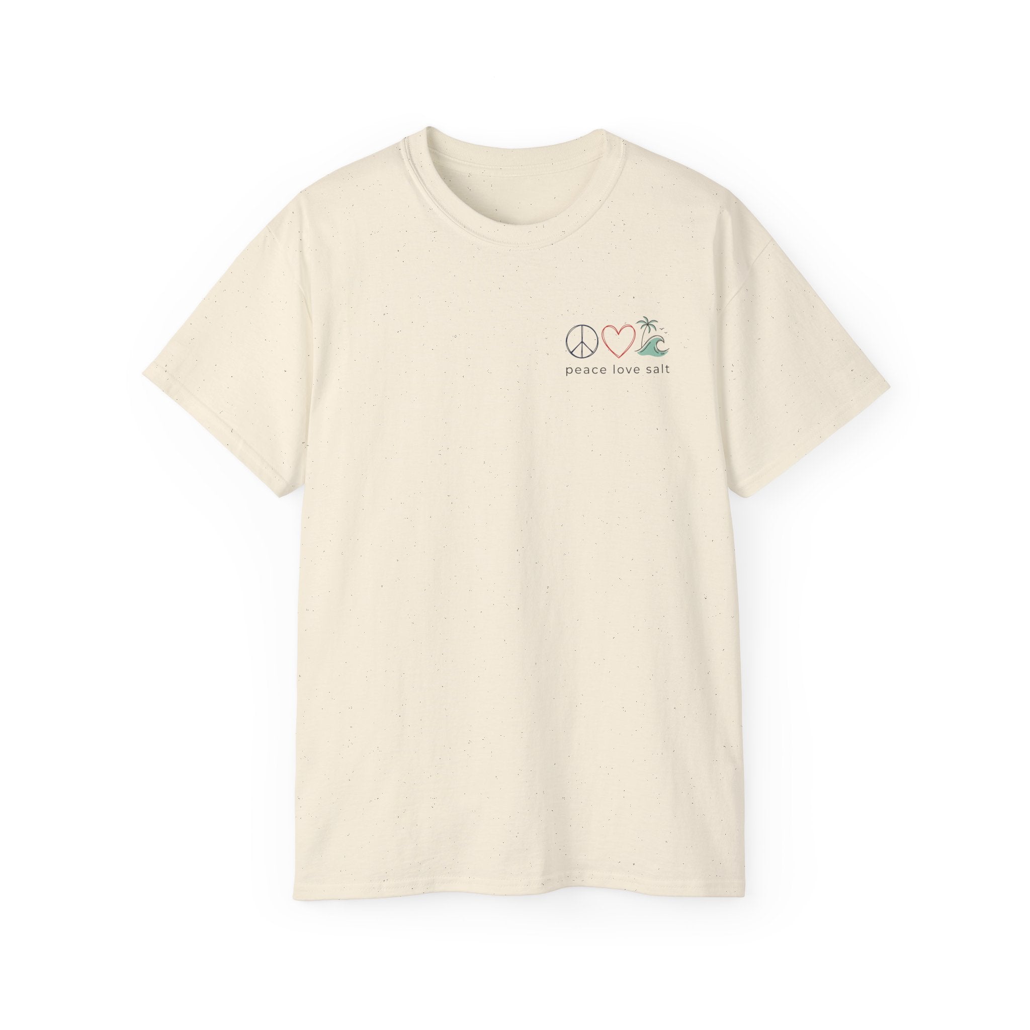 Beach Vibes Tee — "Meet Me at the Beach" Cotton T‑Shirt Salty Girl Collection