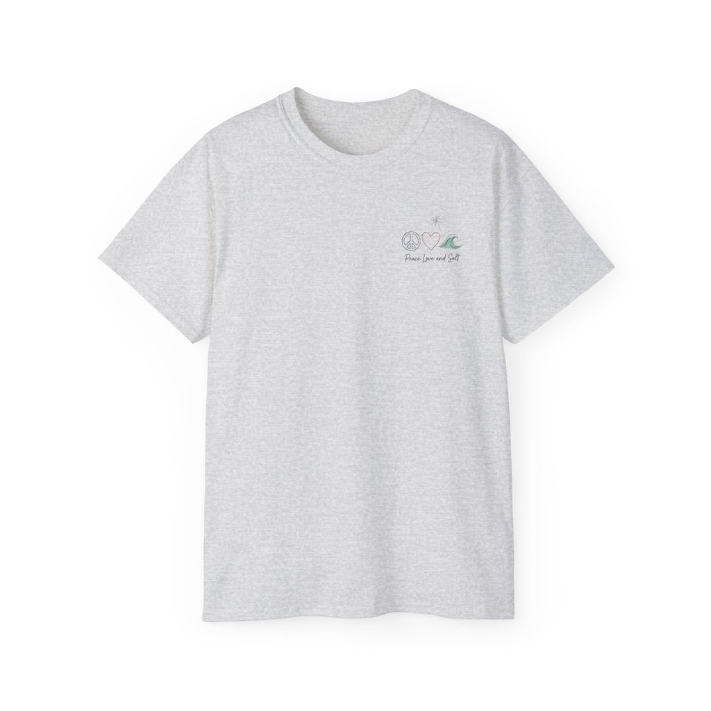 Salt Water Frontier Tee — Ocean Outpost Coastal Graphic T-Shirt Coastal Cowgirl