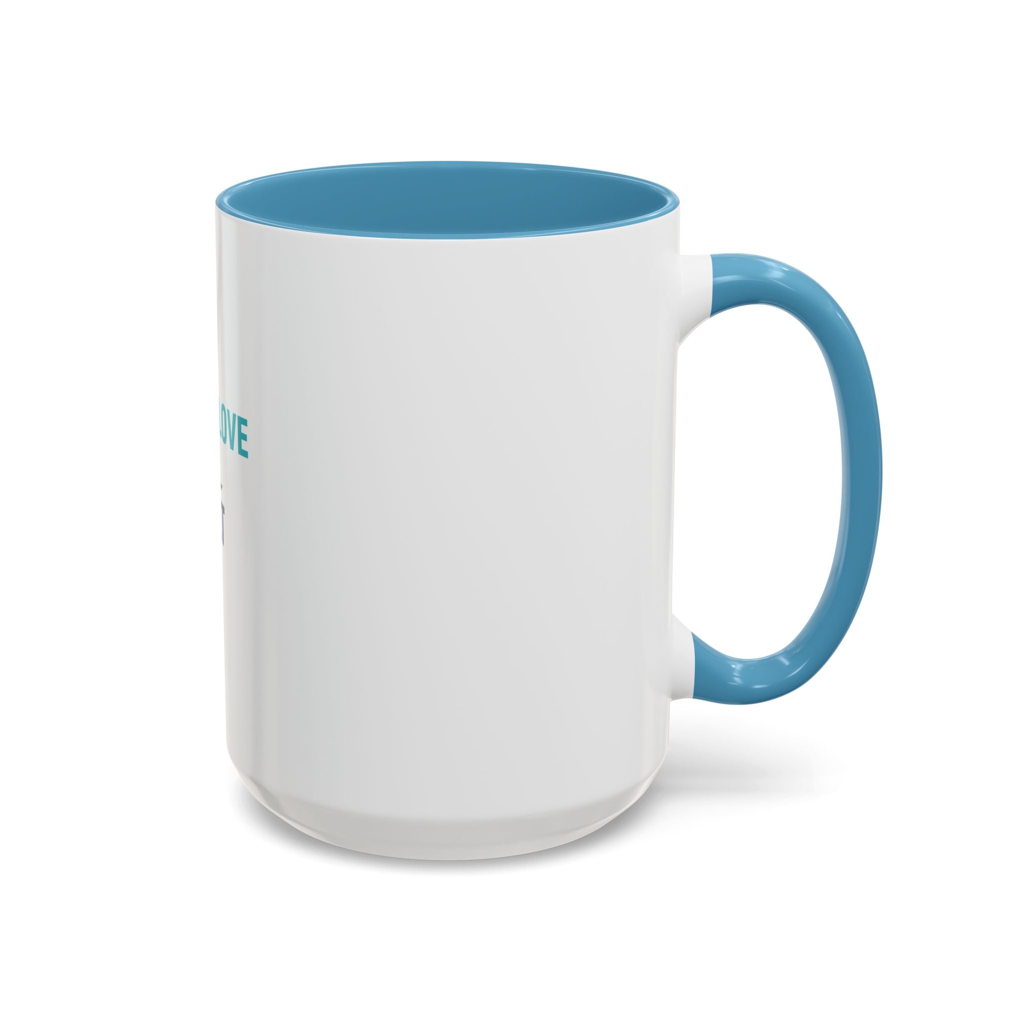 Peace • Love • Salt Accent Coffee Mug — Beach Wave Ceramic Cup (11/15 oz)